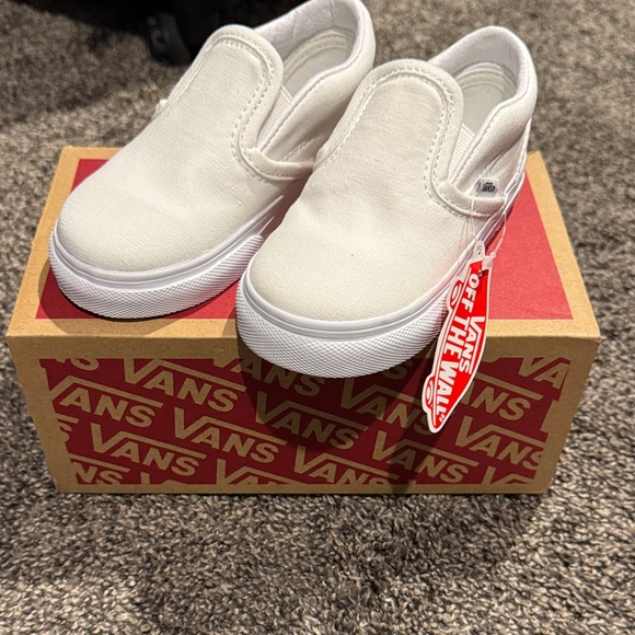 Vans Other - Vans Classic White Slip-On Shoes
